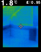 infra termo kamera - zateplenie, okna, dom, miestnosti 